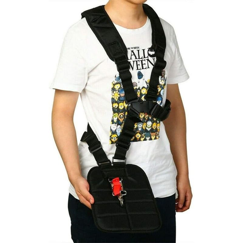 AIMALL Universal Double Shoulder Strap Harness for Brushcutter, Whipper Snipper,