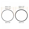 sourcing map Nitrile Rubber O-Rings 70mm OD 64mm 66mm ID