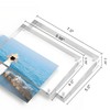 Eyaeyao Acrylic Picture Frames 2 Pack, Magnetic Acrylic Frame, Two
