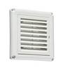 Knightsbridge EX009W 100mm/4 Extractor Fan Grille with Fly Screen-White