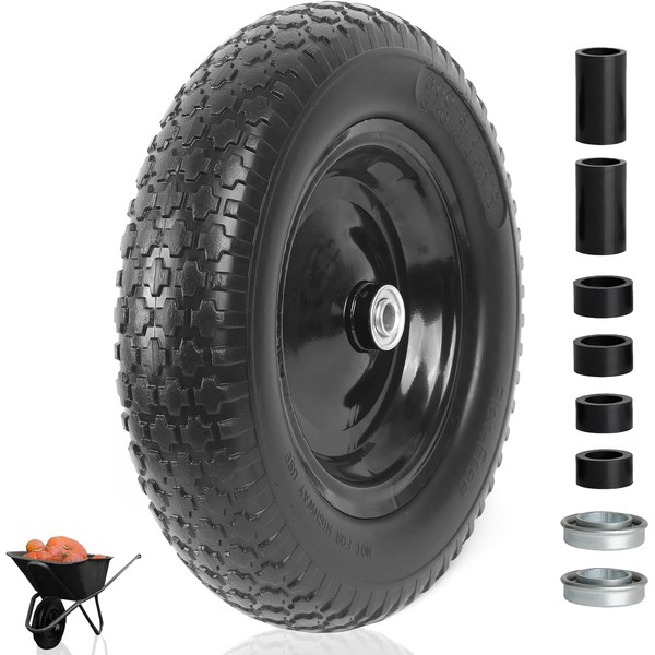 AR-PRO AR-PRO 4.80/4.00-8" Flat Free Tire and Wheel - 14.5"