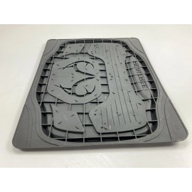 REALTREE PAIR Cool Mint Camouflage Rubber Heavy Duty, Trim To Fit Rear Floor Mat 17"x13"