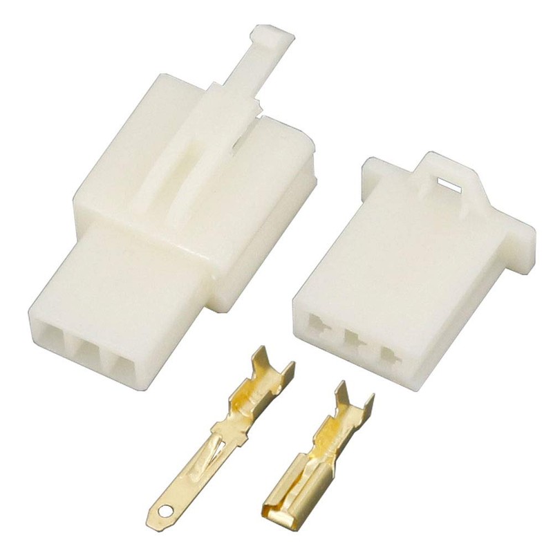 10 Sets/Kits 3 Pin/way DJ7031A-2.8 Electrical Wire Connectors Plug Male