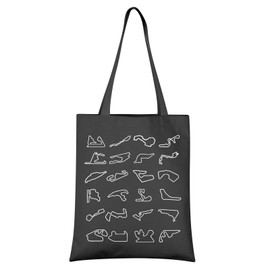 VAMSII For-ula Track Tote Bag Racing Enthusiast Gift F Merchandise Gift Racing Game Gifts (For Track tote)