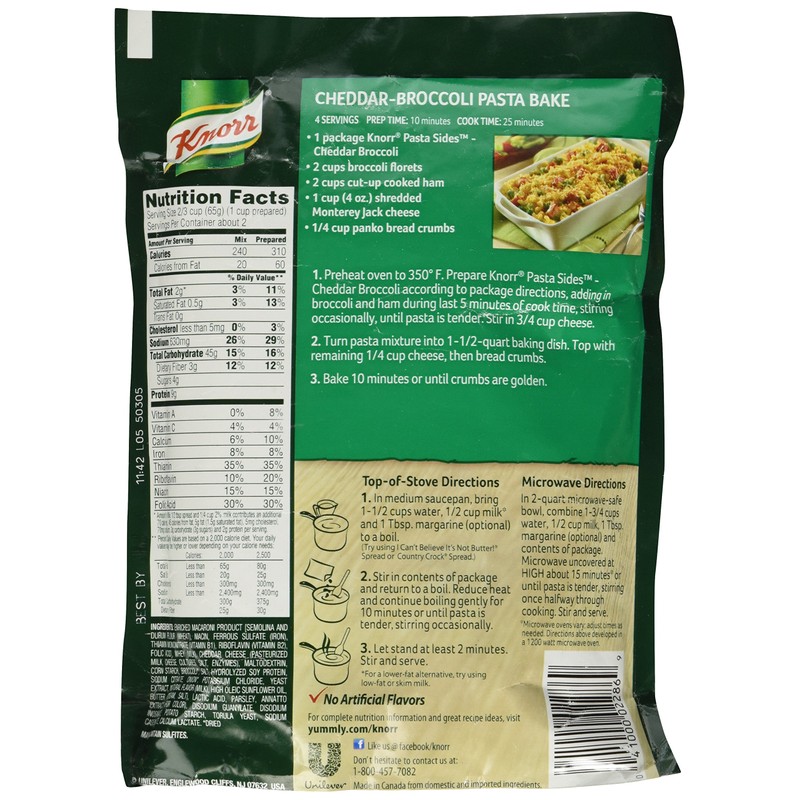 Knorr, Rice Sides Cheddar Broccoli, 5.7 Ounce