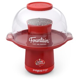 Presto 04868 Orville Redenbacher's Fountain Hot Air Popper, 20-Cups, Red