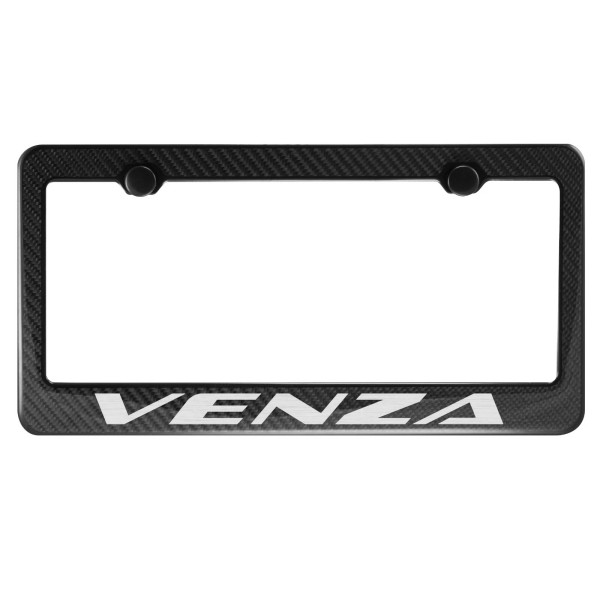 MVP Carbon Fiber License Plate Frame For Venza (Fit Front