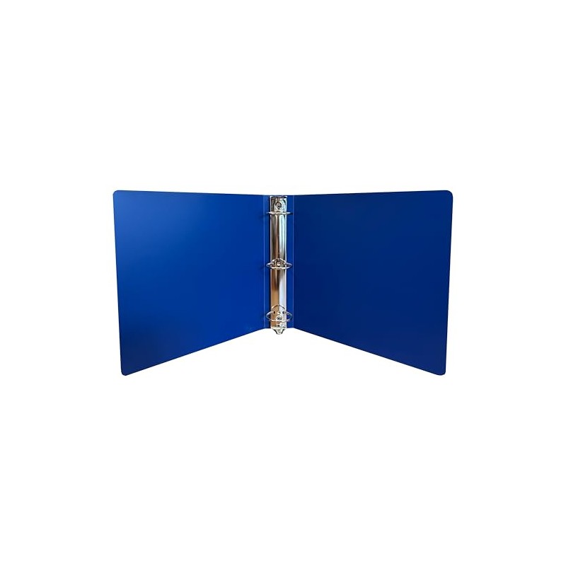 Blue Poly 3-Ring Binder 2 inch