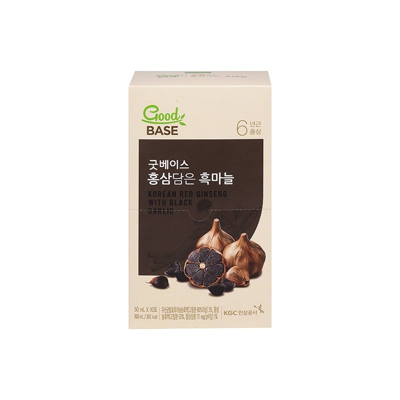 Kwang Dong Ginseng [이마트점포택배] [정관장] 굿베이스 홍삼담은 흑마늘(50ml*30포) 1500ml [Emart