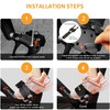 Singker Toe Clips Straps for Peloton Bike Adjustable Metal Pedal