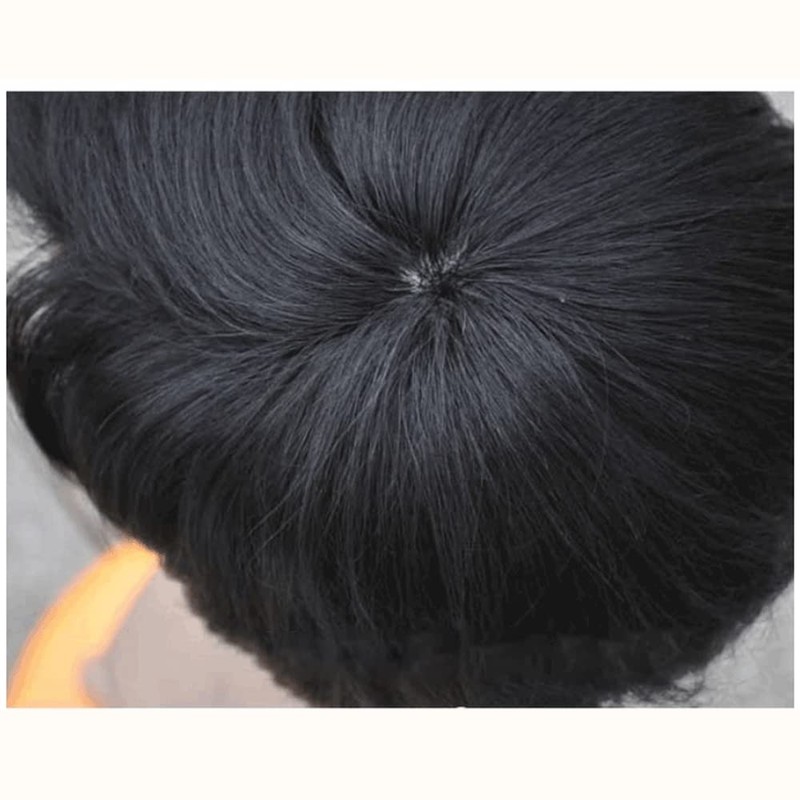 Feibin Popular Men's Wig, 100% Human Hair, For Middle and