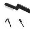 Acavado Peine de pestañas plegable, cepillo de pestañas para cejas,