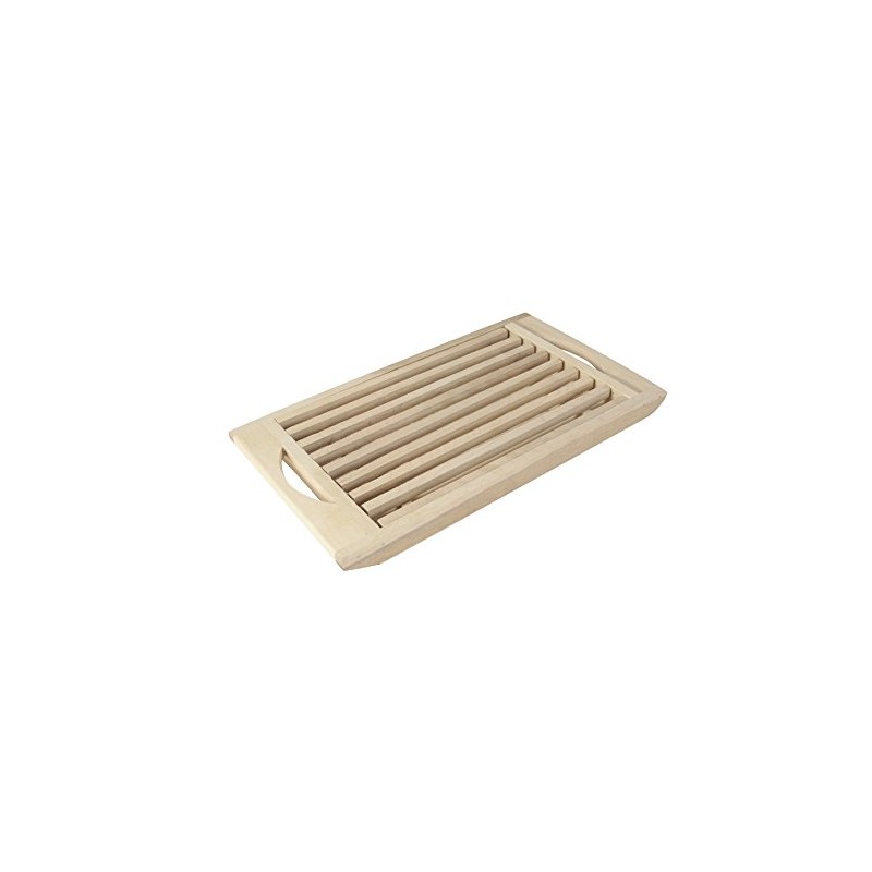 FAVECO Wooden Bread Board, Brown, 21 x 37 x 2.5