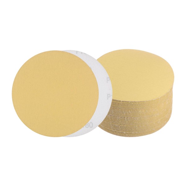 Kozelo 50pcs No Hole Sanding Discs- [ 6 Inch 180