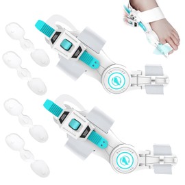 Kutain Upgraded Bunion Corrector for Women & Men, Orthopedic Bunions Correction with Non Slip Big Toe Straighteners, Adjustable Bunion Splint Suitable for Day/Night Feet Bunion Relief (2PCS)