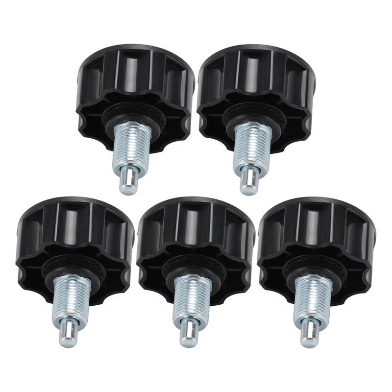 5PCS Fitness Equipment Ball Knob M16 Pull Pin Spring Knobs
