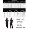 SWOMOG Womens 2 Piece Satin Pajamas Silk Short Sleeve Pjs