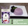 Gelatina Vegana con Agar Agar Coco y Taro