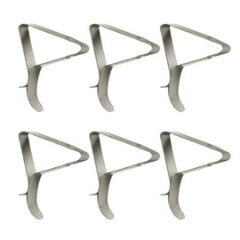 Rattleware Triangle Thermometer Clip - 1.5”, Set of 6 - Perfect for Securing Thermometers in Steaming Pitchers - Ideal for Hands-Free Temperature Monitoring