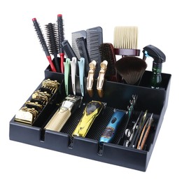 STYLANCE Hair Salon Styling Tools Organizer, Cosmetology Supplies Hair Brush/ Scissor/ Shaver Holder, , Salon Essentials for Hair Stylist (Detachable)