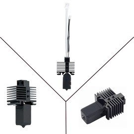 Set of 5 High-Temperature Silicone Socks for Hotend Heater Blocks - Compatible with Bambu Lab X1, P1P, P1S 3D Printers