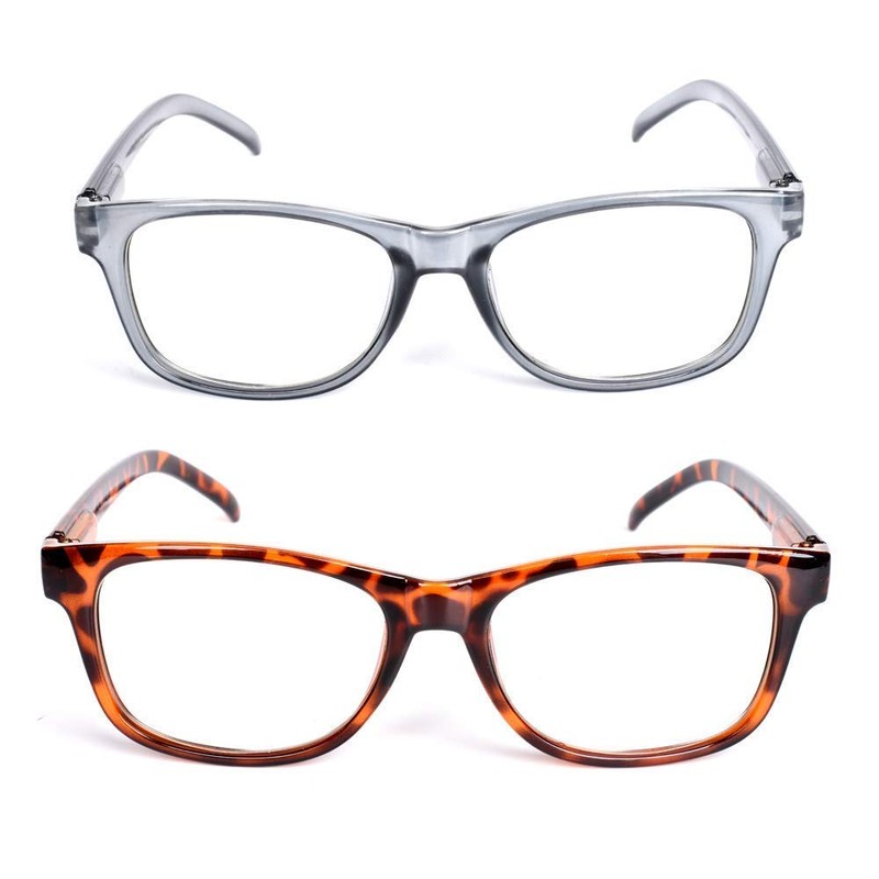 OURUI Blue Light Blocking Reading Glasses 2 Pack Computer Readers
