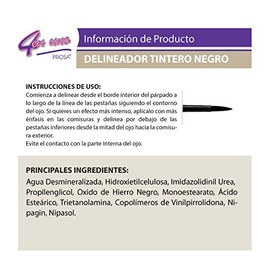 Prosa 2 Pack Delineador Tintero 4 en 1 Negro | 1 pz Jabon 50gr La Artesanal