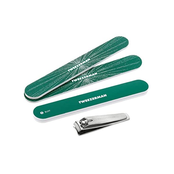 Tweezerman Emerald Shimmer Manicure Kit