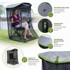 Mosquito Net for Canopy Chairs – Foldable Polyester Mesh Cover