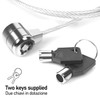Cable Technologies Steel Security Cable 110cm Notebook with Padlock Kensington