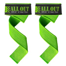 ALLOUT Wrist Strap, Lifting Strap, Training Strap (Green)