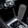 EZAUTO WRAP Black Shift Knob Stick Frosted Matte Crystal Bubble