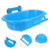 Hohopeti Parakeet Bathing Tub Durable Hanging Bird Bathtub Accessory for