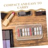 Healeved 12pcs Press On Nail Container: French Tip Organizer Display
