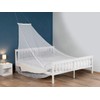 infactory Mosquito Canopy: Wedge-shaped Mosquito Net for Double Beds, 156