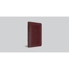 ESV Thinline Bible, Red Letter (TruTone, Mahogany, Border Design)