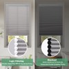 Tonature No Drill Cellular Shades for Indoor Windows, Thermal Insulating
