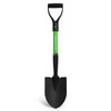 WIKER Beach Shovel,Kids Shovels for Digging,Short Handle Metal Shovel,Small Shovels