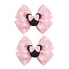 Koolgil 4 Inch Cute Mouse Ears Sequins Bows Hair Clips