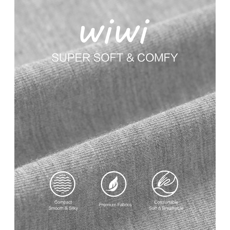 WiWi Bamboo Viscose Pajama Pants for Men Tall Sleep Bottoms