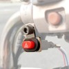 Suhang Motorcycle 6mm Lever Mount 3-Pin Emergency Flasher Hazard Light Switch / 수항 오토바이 6mm 레버다이 3핀 비상깜박이 비상등스위치
