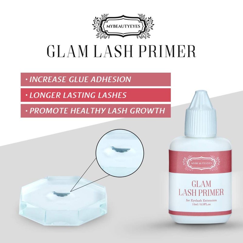 Glam Lash Primer 15ml/Eyelash Extensions Primer/Remove Protein Oil Before Extensions