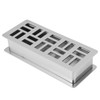 Stainless Steel Toothpick Holder Hollowed Out Rust Prevention Rectangle Toothpick