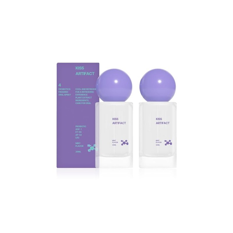 2pcs Probiotic Oral Spray for Long-Lasting Freshness,Alcohol-Free Oral Spray with