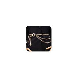 MODRSA Chain Belt Gold Chain Belt Chain Belts For Women Fashion Gold Belt Chain Gold Waist Chain Belt Star Chain Belt Metal Chain Belt Moon Chain Belt Layered Waist Belt