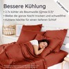 Bambaw Fitted Sheets 90 x 200 cm Bamboo, 35 cm