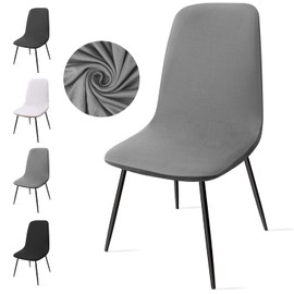 Eozakavod Chair Covers, Set of 4, Stretch Chair Covers, Dining Room Chair Covers, Universal Chair Covers, Removable, Washable Chair Cover for Dining Room, Hotel, Banquet, Wedding, Parties Decoration