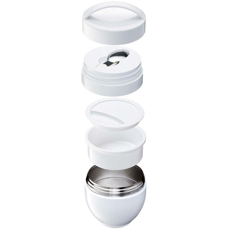 Skater (Skater) Antibacterial Insulated Bento Lunchbox, Bowl Shaped, Lunch Jar,