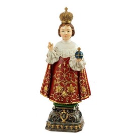 DRW Baby Jesus from Prague Resin Hand Painted 30 cm