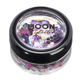 Moon Glitter Mystiker Coarse Grain Glitter - 100% Cosmetic Glitter for Face, Body, Nails, Hair and Lips - 3g - Fairy Tale